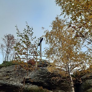 ZdenkaV na vrcholu Rolandův kámen (18.10.2021 17:04)