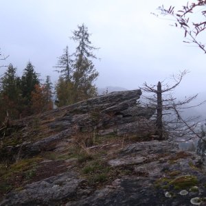 Bouřka na vrcholu Hradiště S (26.9.2025 19:10)