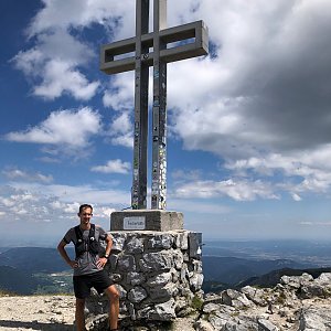 David Dav na vrcholu Klosterwappen (17.7.2022 13:30)
