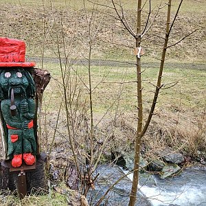 Marcela Kubíčková na vrcholu Pálenice SZ (4.2.2024 12:15)