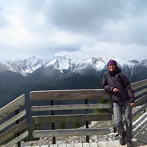 Iveta Válová na vrcholu Sanson Peak (15.6.2016 11:44)