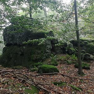 Vladimír Grančay na vrcholu Sochová - JZ vrchol (19.10.2023 16:05)