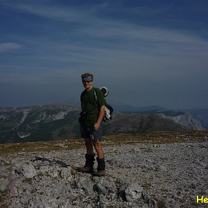 Martin na vrcholu Heukuppe (26.9.2009 14:10)