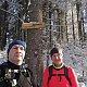 Dana + jirka na vrcholu Čuboňov (10.1.2021 11:50)