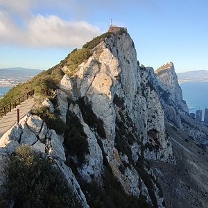 michalzhor na vrcholu Rock of Gibraltar (12.12.2021 22:18)