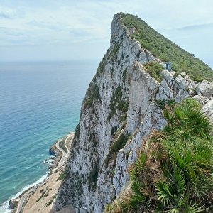 Michal a Alča na vrcholu Rock of Gibraltar (3.5.2023 14:39)