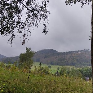 Vratislav Sejkora na vrcholu Chřibský vrch (28.9.2022 11:25)