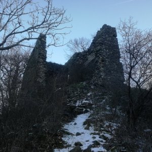 Vladimír Grančay na vrcholu Ronov (4.2.2023 15:45)