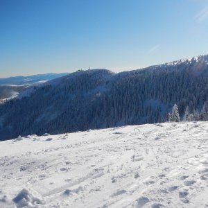 Rastislav Biarinec na vrcholu Zvolenská hoľa (11.1.2021 12:43)