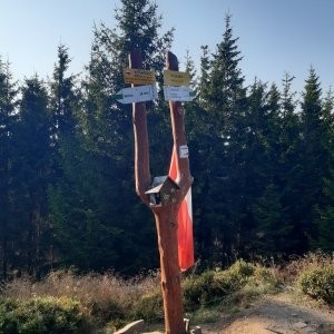 ZdenkaV na vrcholu Kovadlina (13.8.2025 18:10)