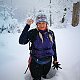 Martina Mnichová na vrcholu Nad Kršlí (16.1.2021 10:35)