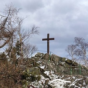 michalzhor na vrcholu Prosíčka (5.3.2022 21:51)