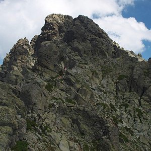 krupjan na vrcholu Monte d'Oro (18.8.2013 13:40)