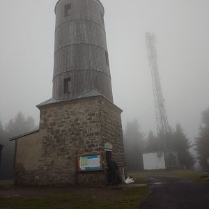 Daniel Ledl na vrcholu Blatenský vrch (15.4.2023 17:04)