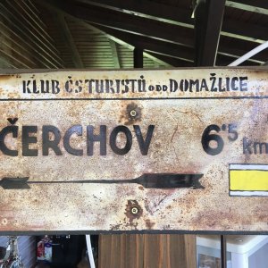 Kuba Žák na vrcholu Čerchov (1.7.2023 16:20)
