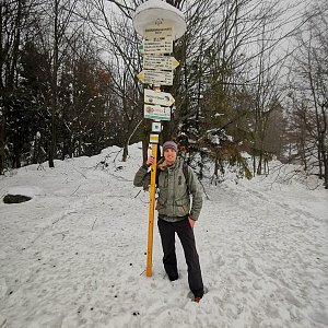 Jiří Králík na vrcholu Čerňava (22.12.2022 15:05)