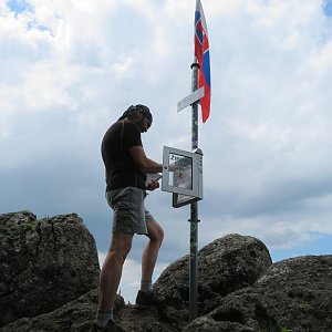 Jaroslav Flidr na vrcholu Žibrid (1.6.2019)