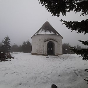 Marcela na vrcholu U Kunštátské kaple (4.12.2022 15:04)