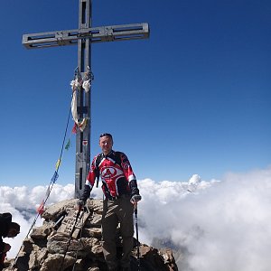 Divočák na vrcholu Similaun (16.8.2013 12:10)