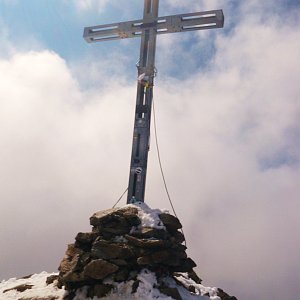 Vladimír Grančay na vrcholu Similaun (8.9.2017 14:07)