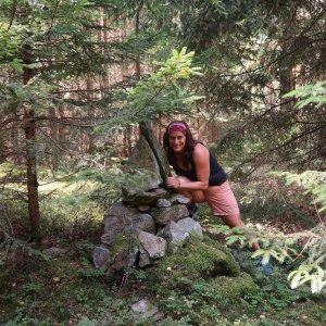 Bouřka na vrcholu Houbový vrch (26.8.2025 12:54)