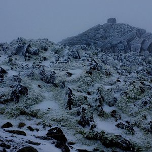 Jan Matiášek na vrcholu Snowdon (13.11.2017 14:20)