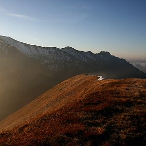 Bouřka na vrcholu Deravá / Łopata (30.9.2017 7:40)