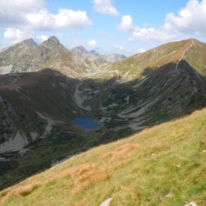 Rastislav Biarinec na vrcholu Deravá / Łopata (18.8.2018 10:38)