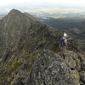 marko na vrcholu Malá Bašta (2.8.2012)