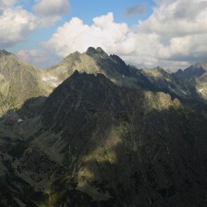 marko na vrcholu Predná Bašta (2.8.2012)