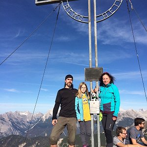 Ivetast na vrcholu Reither Spitze  (14.9.2019 6:40)