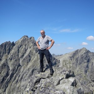 Rastislav Biarinec na vrcholu Rumanov štít (20.7.2022 11:18)