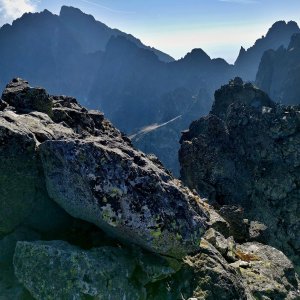 Martin Horáček na vrcholu Rumanov štít (28.9.2023 9:37)