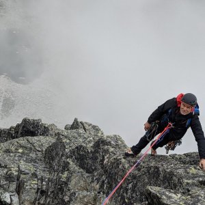 Rastislav Biarinec na vrcholu Malý Ľadový štít (21.8.2021 14:15)
