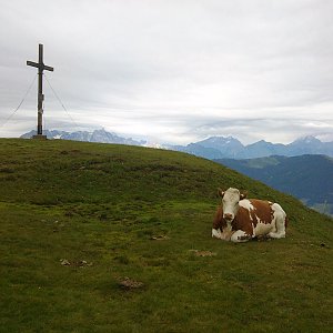 Martin Matějka na vrcholu Maurerkogel (3.7.2011 14:15)