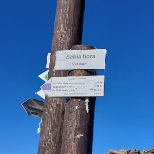 Dafko94 na vrcholu Babia Hora (6.11.2021 16:21)
