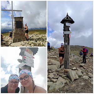 Štěpánka Losertová na vrcholu Babia Hora (28.8.2021 10:50)