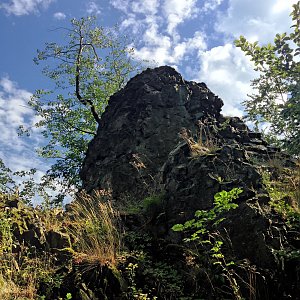Martin Matějka na vrcholu Malý Jelení vrch (8.8.2016 15:51)
