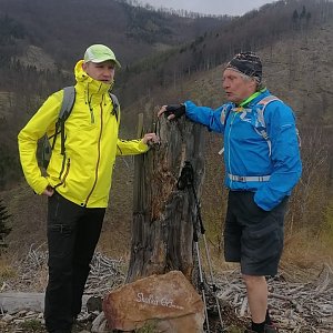 Jaroslav Hrabuška na vrcholu Skalka (26.4.2023 13:07)
