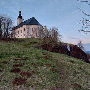 Bohumír Michal na vrcholu Uhlířský vrch (16.4.2023 19:29)
