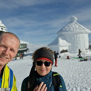 Jar Faldy na vrcholu Sněžka (12.2.2023 12:24)