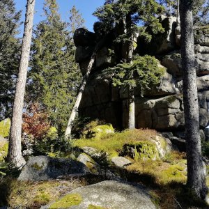 Vladimír Grančay na vrcholu Kamenná - SZ vrchol (5.3.2025 11:54)