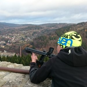 Martin Matějka na vrcholu Terezínka (27.11.2016 14:35)