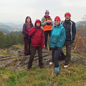 Jarda Vála na vrcholu Herdstein (27.10.2014 12:28)
