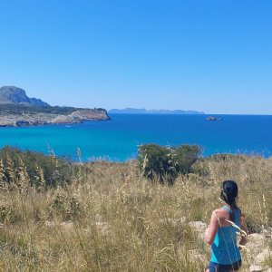 Michal Hájek na vrcholu Puig de ses Camamil·les (11.5.2024 15:20)