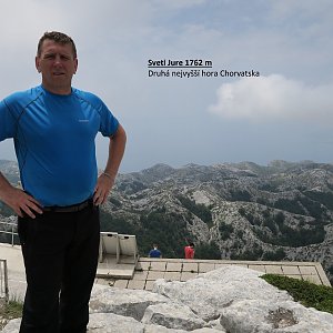 Jirka Zajko na vrcholu Sveti Jure (7.6.2017 12:03)
