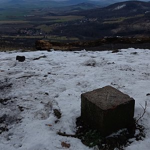 Jan Bratt na vrcholu Solanská hora (5.2.2023 11:55)