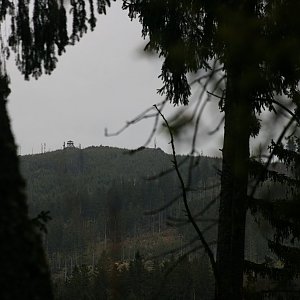 Bouřka na vrcholu Černý les (5.5.2017 16:44)