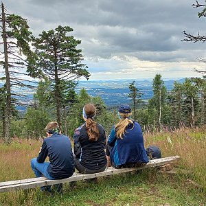 Hancula na vrcholu Loupežník (2.7.2024 11:49)