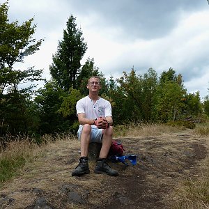 Mountainer na vrcholu Bukovec (5.8.2018 12:17)